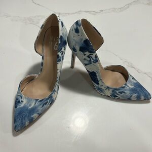Mix no.6 Tye dye denim pumps 8.5